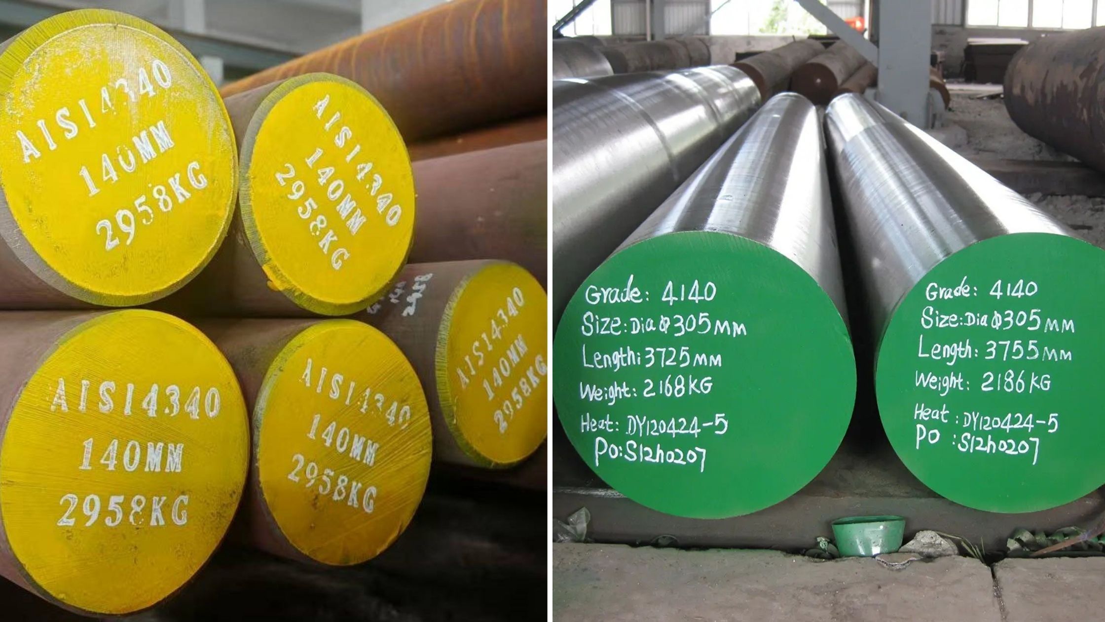 AISI 4140 vs 4340 Alloy Steel – Strength, Hardness & Applications
